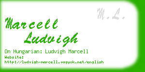 marcell ludvigh business card